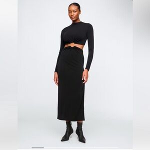 CULT GAIA x GAP Cutout Maxi Dress NWT